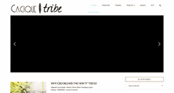 Desktop Screenshot of caciquetribe.com
